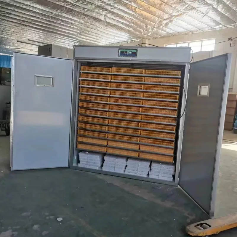 ماكينة تفريخ دجاج الدواجن الأوتوماتيكية 5280 دجاج يعمل بالطاقة الشمسية أو الكهربائية S