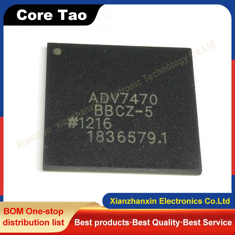 1PCS/LOT  ADV7470BBCZ-5 ADV7470 BGA Liquid crystal chip in stock