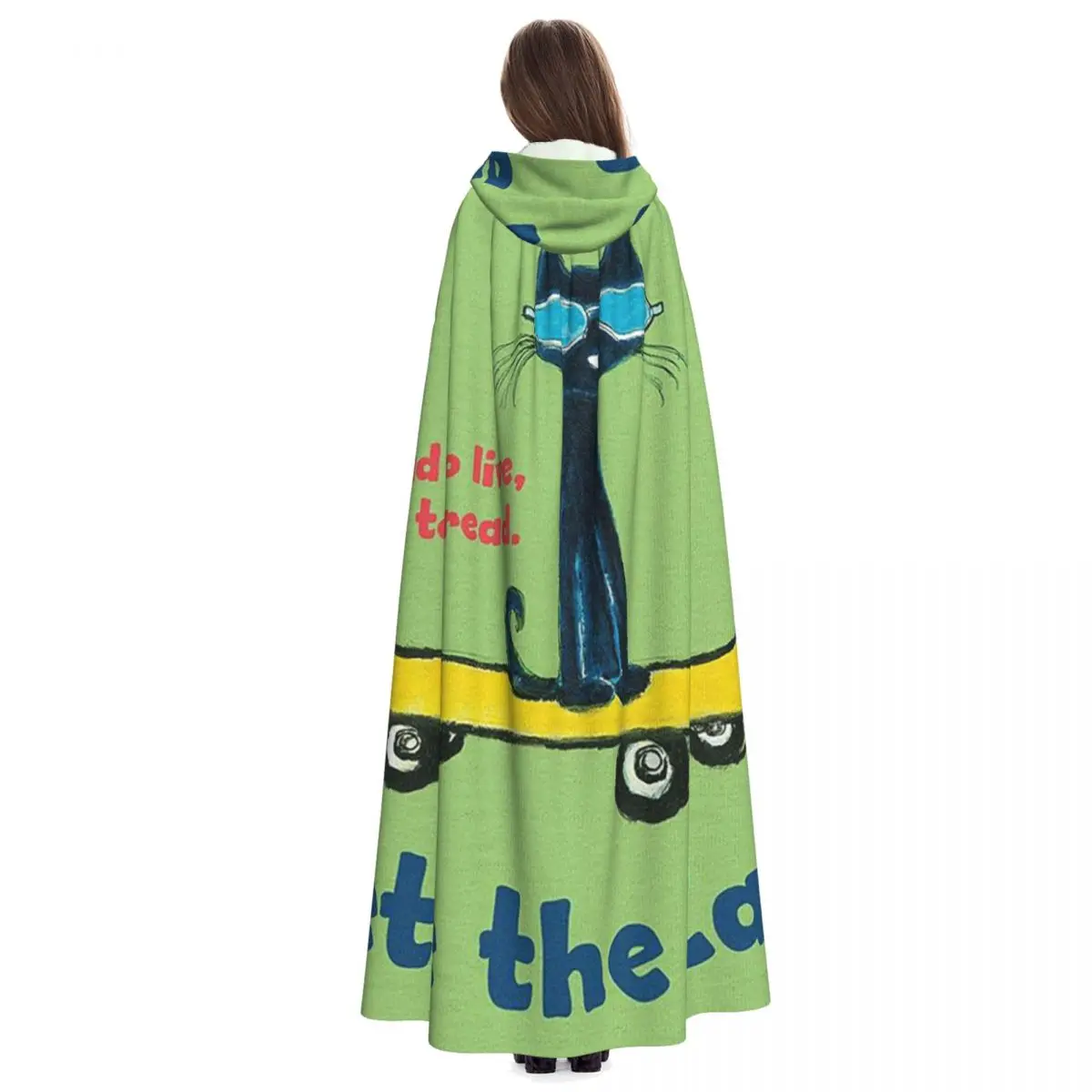 고양이 피트 긴 후드 망토 마녀 중세 의상 코스프레 케이프 할로윈 뱀파이어 성인 유니섹스