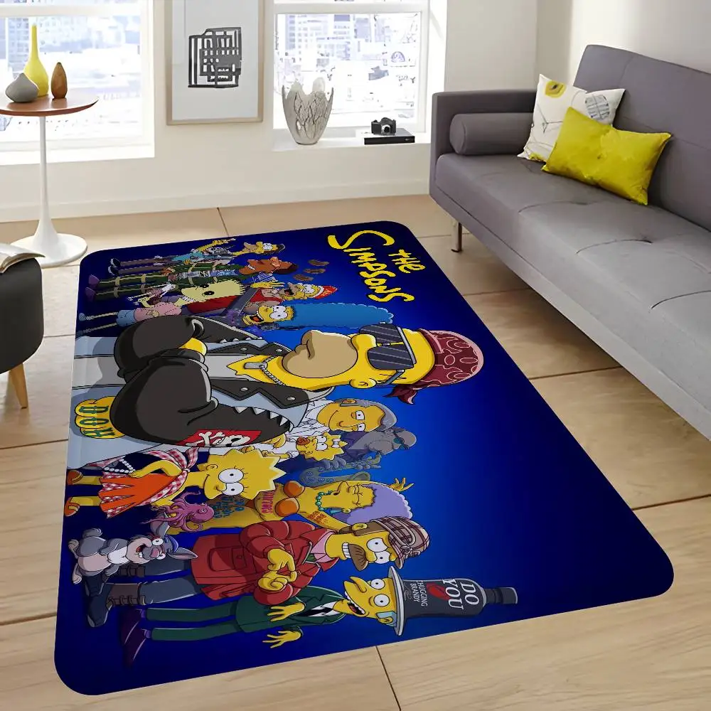 S-Simpson T-Treehouse Of Horror Floor Mat Nordic Style Home Doormat Bathroom-Toilet Mats Bedroom Hotel Decor Mat