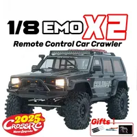 CROSSRC 2025 EMO X2 COUGAR RTR 4WD 2.4GHz 1/8 RC Electric Remote Control Model Car Crawler Adult Children's Toys