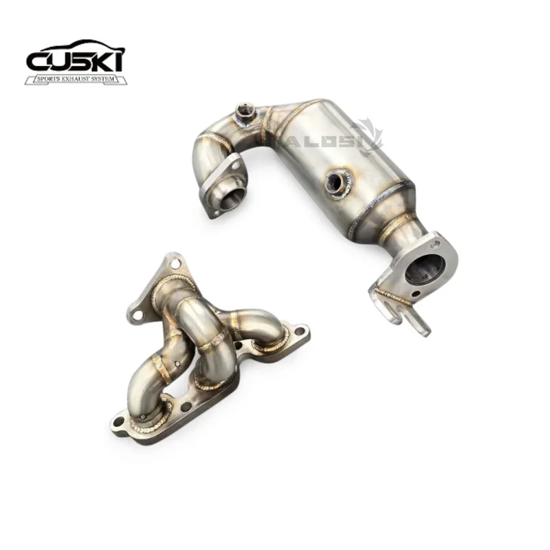 Exhaust Direct Downpipe for Mercedes-Benz SMART 451 2009-2015 Stainless Manifold Custom Exhaust Pipes Reduce exhaust resistance