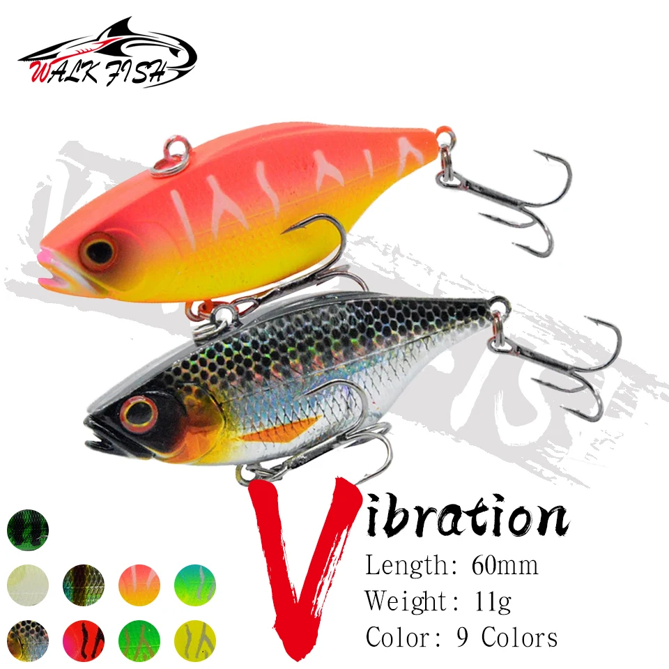 Walk Fish 1PCS 60Mm…