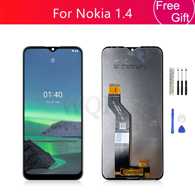 

For Nokia 1.4 LCD Display Touch Screen Digitizer Assembly For Nokia 1.4 Lcd Screen Replacement Repair parts 6.52"