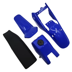 Motorcycle Bodywork Dirt Bike Kids Bike Plastic Fairing Body Kit Fuel Tank Front And Rear Fenders Seat For Yamaha PW80 PW PY 80