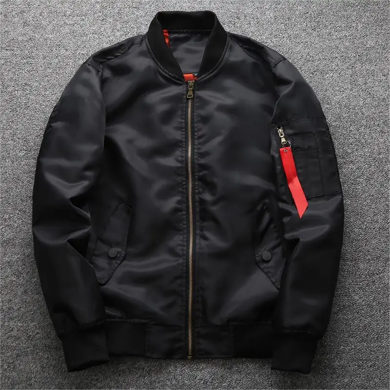 Men MA1 Jacket Autumn Quality Outdoor Windproof Waterproof Coat Male Bomber Flight Jackets