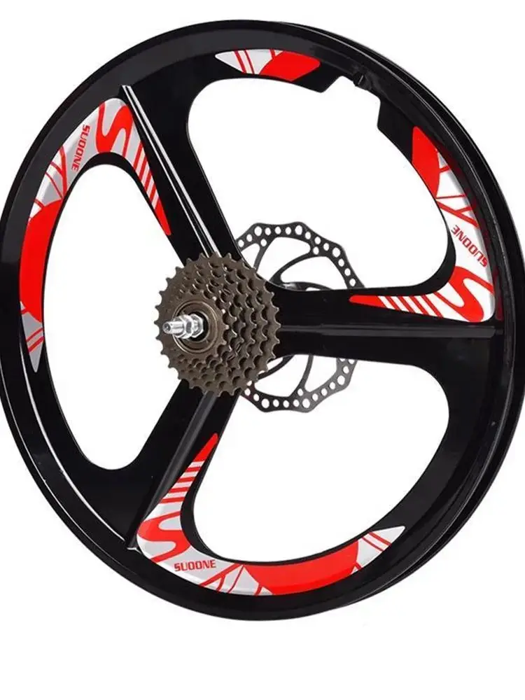AliExpress NONE 21 Speed Integrated Wheel Bicycle Wheel Set Wheel Hub 20/22/24/26 Inch Mountain Bike Disc Brake Magnesium Alloy Wheel