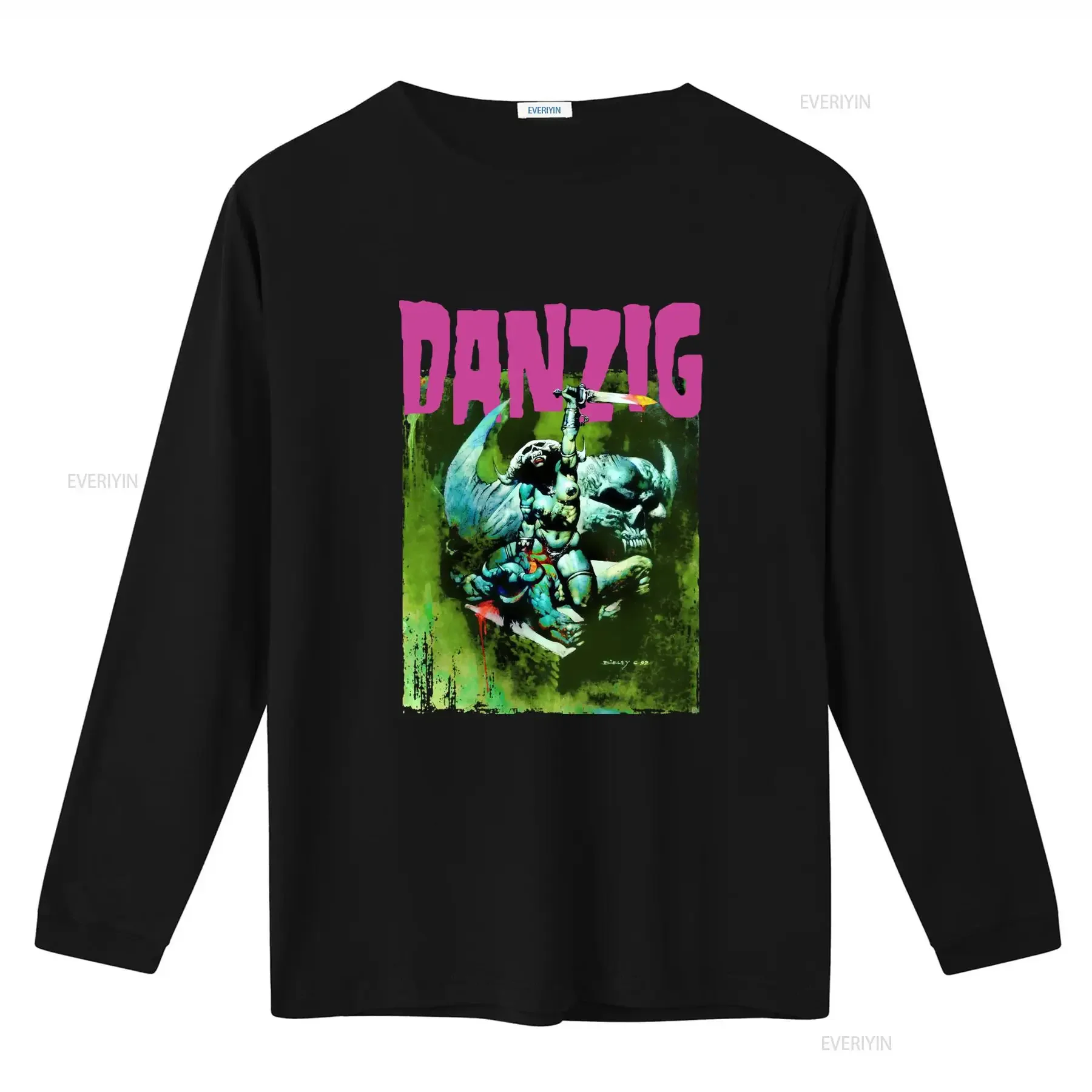 Danzig III How The Gods Kill Rare Tour 1992 Vintage T Shirt Gothic Rock Art Print vintage Washed Unisex Slightly graphic Casual