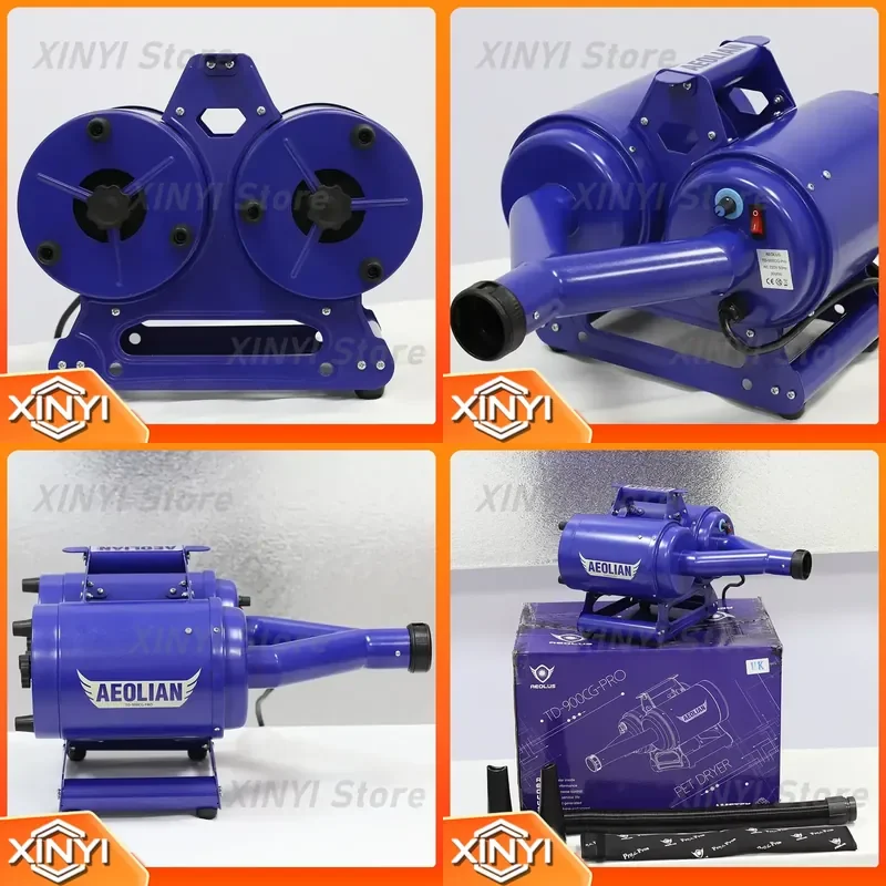 for Air Mover Blower for Pet Dryer for HVAC Technician for Construction Site for Water Damage Restoration Adjustable Speed