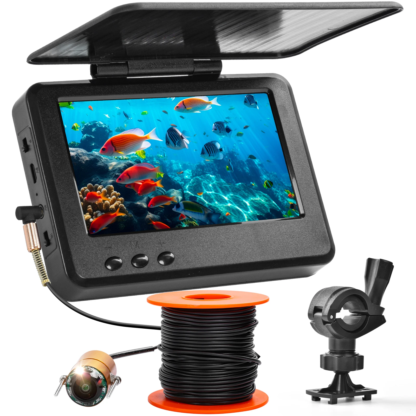 

4.3 inch IPS Screen Fish Finder 30m Visual Underwater Fishing Camera Infrared Night Vision for Outdoor Ice River Boat Fishing