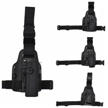 IMI Bırak Bacak Kılıfı Uyluk Kılıfı Glock 17 Beretta M9 Colt 1911 Beretta PX4 Avcılık Çantası