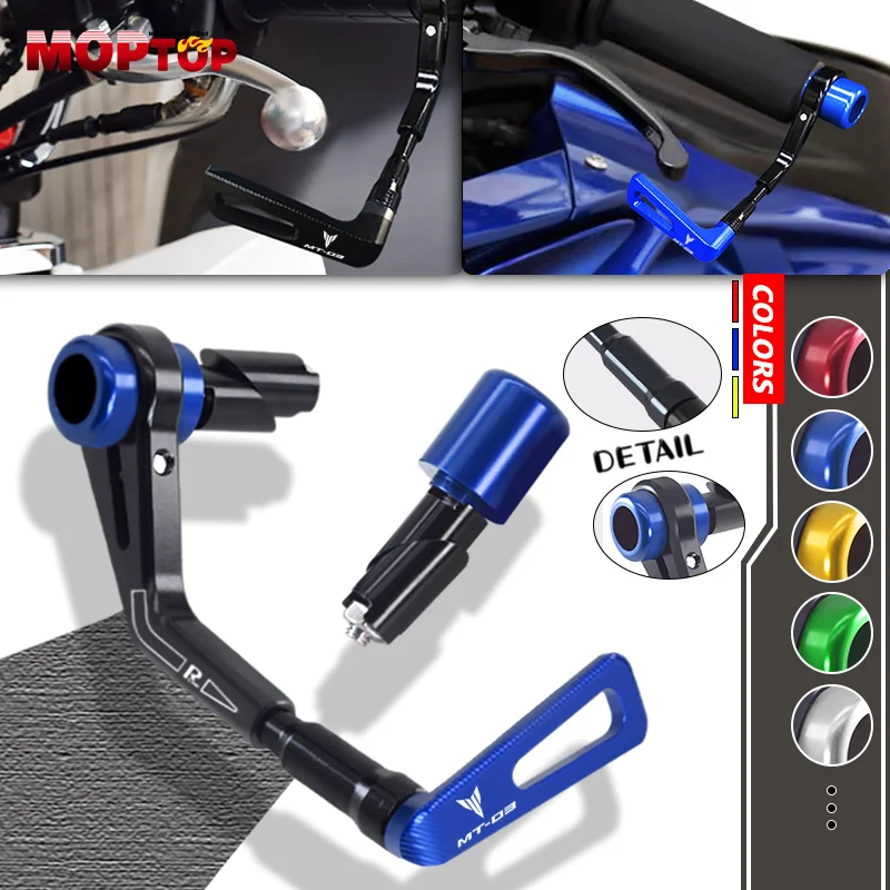 

For MT-03 MT-25 mt-03 mt-25 2016-2025 Motorcycle 7/8' 22mm Handlebar Handguards Levers Guard Brake Clutch Protector MT03 MT25