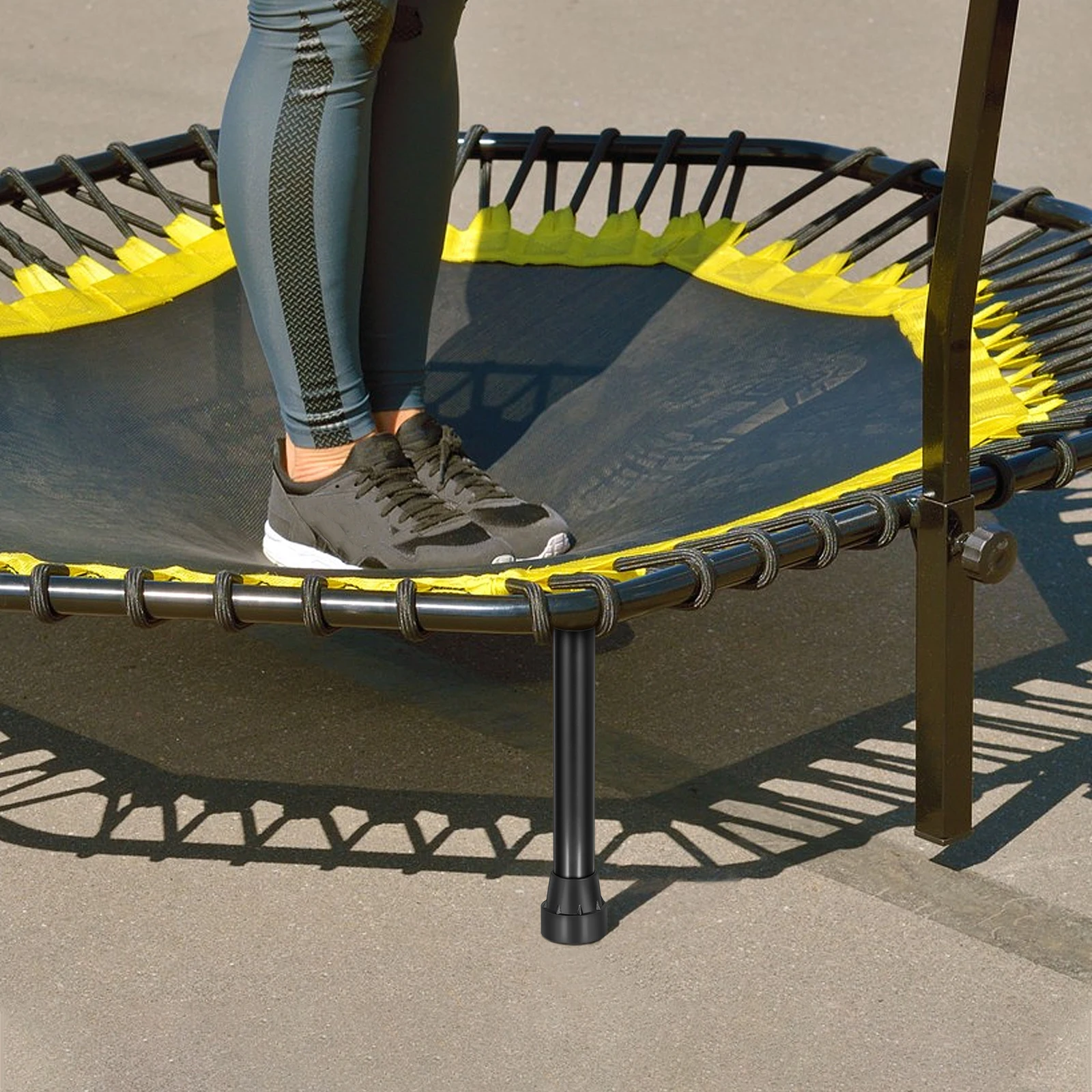 

6Pcs Anti-Slip Trampoline Legs Rubber Stainless Steel Replacement Leg Tubes Outdoor Accessories Durable Stability