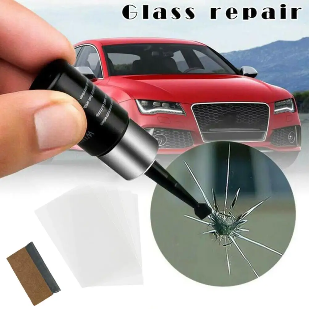Car Glass Repair Window Cracks Gone Kit Remove Scratch Automobile Truck Motorcycles Broken Repair Windscreen Crack Recovery Set