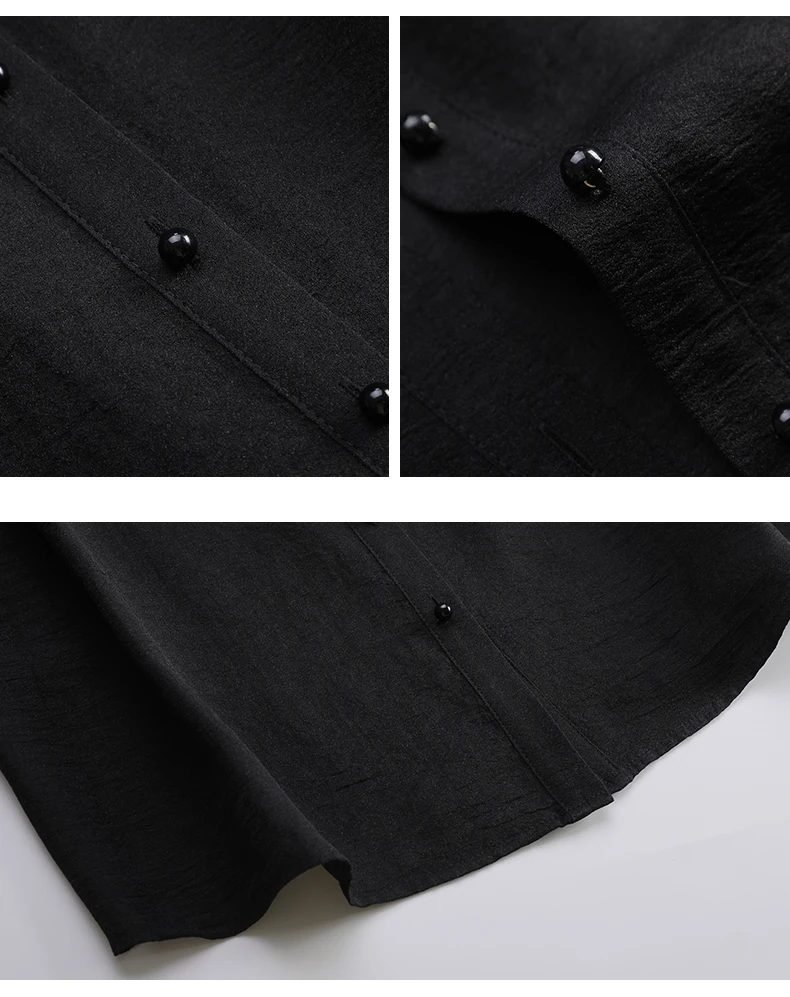 AIyssa2024-Chemise professionnelle à manches longues, élégante et exquise, nouvelle collection