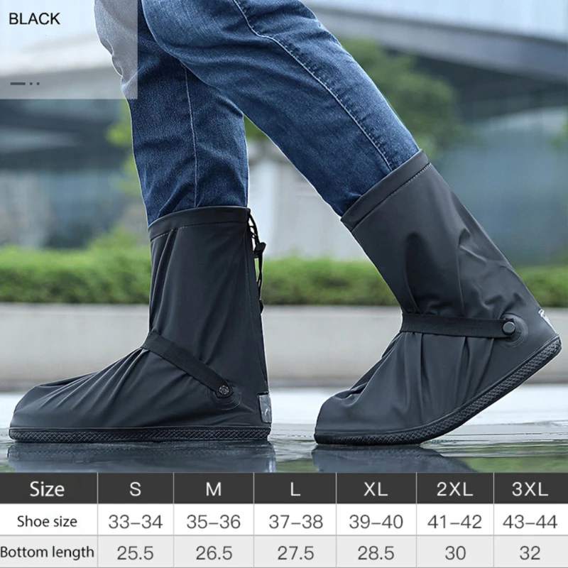 Rain shoe cover Hot Sell Creative Waterproof Reusable Motorcycle Cycling Bike Rain Boot Shoes Covers Rainproof Shoes Cover Rain