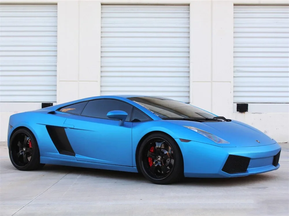 Mehrere Farben Ice Metallic Matte Chrome Vinyl Car Wrap Film mit Air Release Satin Auto Aufkleber Folie – Detail 18