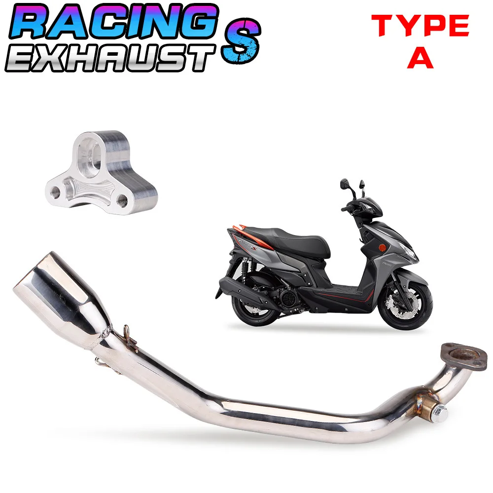

Modified Full Exhaust Pipe for Kymco Guangyang Thunder Series Motorcycle Scooter