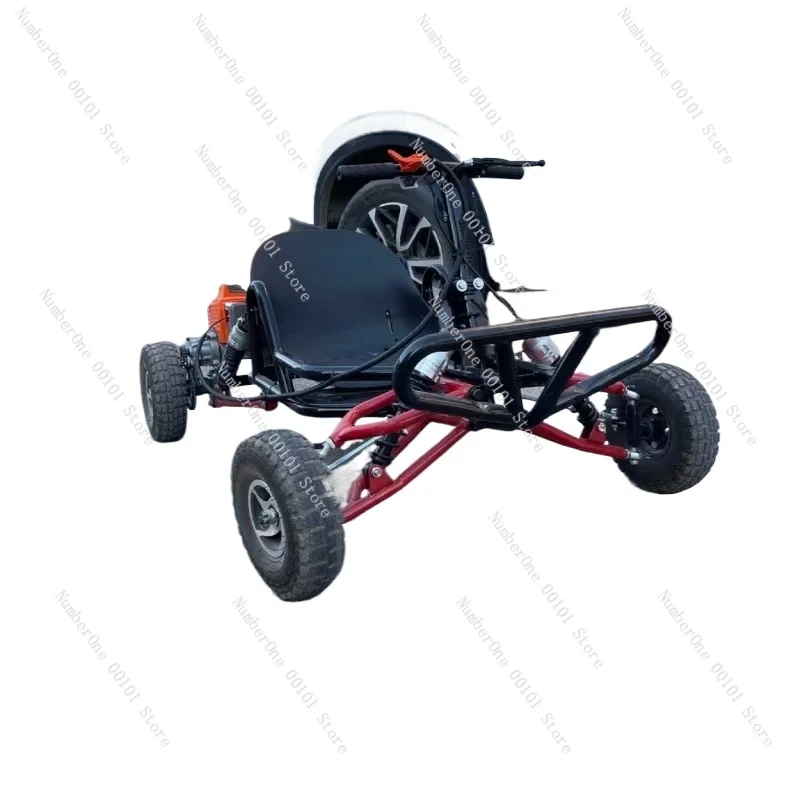 Off-Road Go-Kart Fuel Version Outdoor All Terrain Mountain Beach Four-Wheel Drift UTV Two-Punch Rally Car