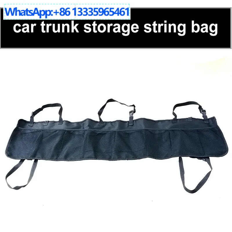 Car trunk storage Mesh bag storage Mesh pocket Luggage Mesh pocket fixed net Car interior storage universal