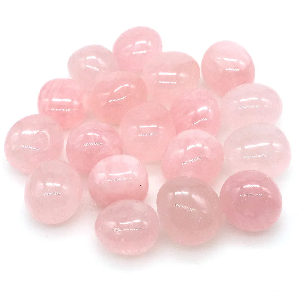 Rose Quartz Tumbled Stone Natural Healing Crystal Reiki Gravel Mineral Specimen Energy Gemstones Home Aquarium Plants Decoration