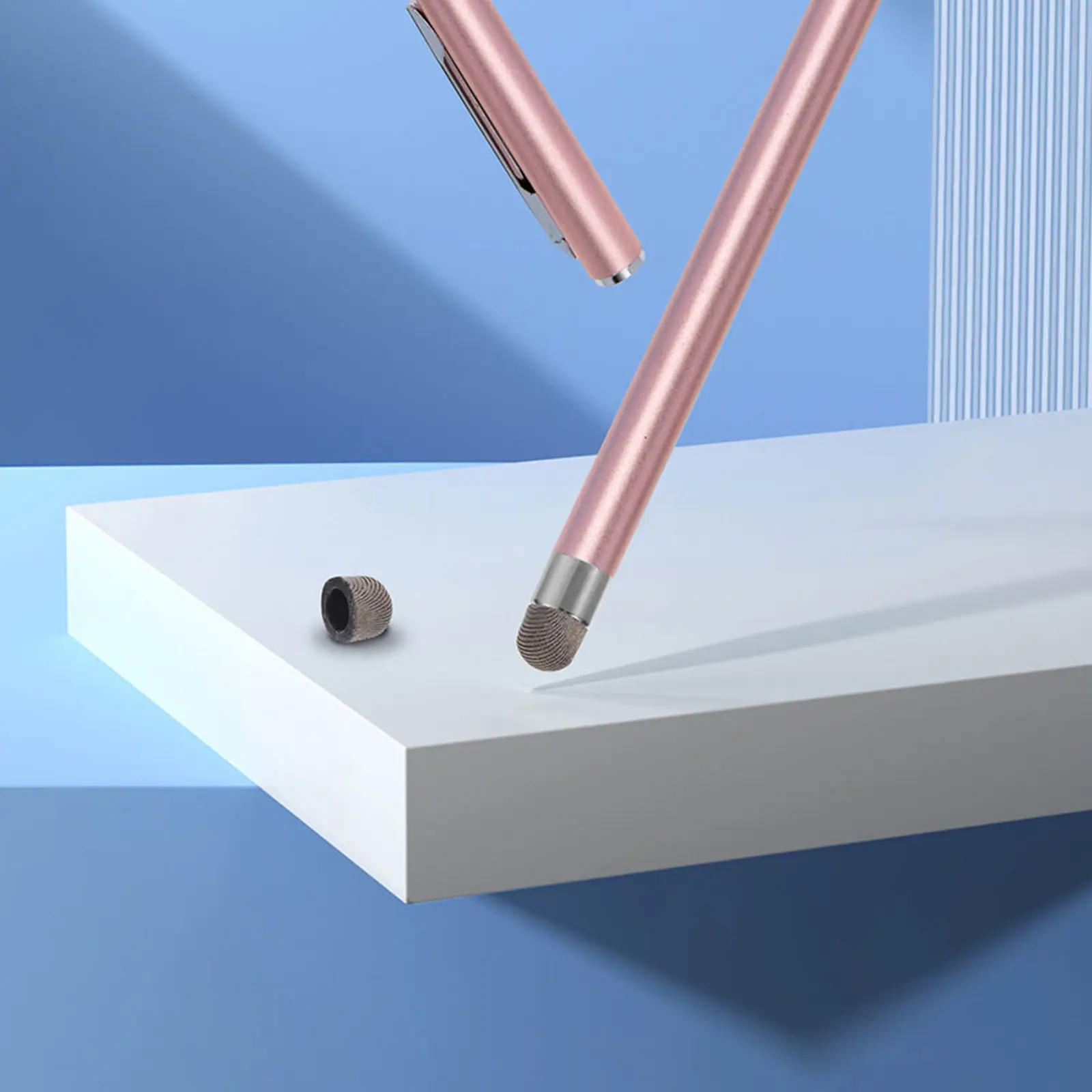 

50 шт. сменных наконечников для емкостных стилусов, тонкие токопроводящие тканевые наконечники для сенсорных телефонов, планшетов, для рисования и письма