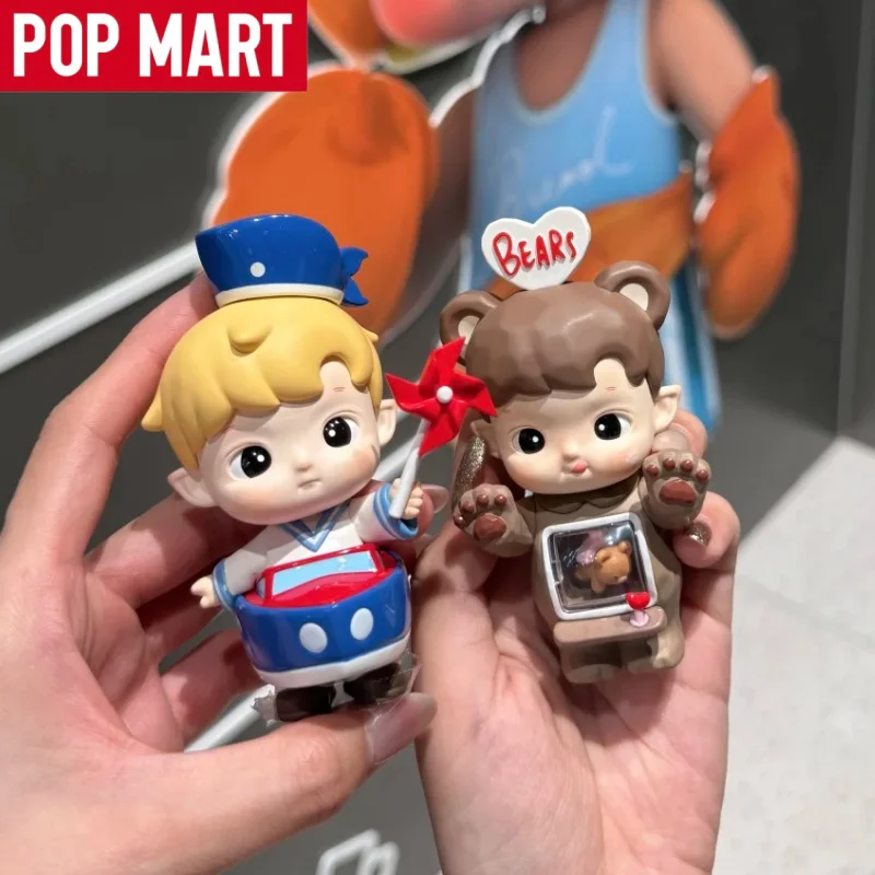 

POP MART Hacipupu Rolling Time Machine Series Blind Box Mystery Box Cute Anime Figure Collectible Toys Desktop Decoration Gift