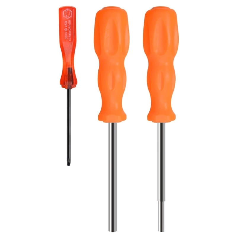 

Handy Screwdriver Bit Set for Electronics Repair Broad Applications 3.8mm & 4.5mm 2.5mm Screw Driver Repair Tool for N64