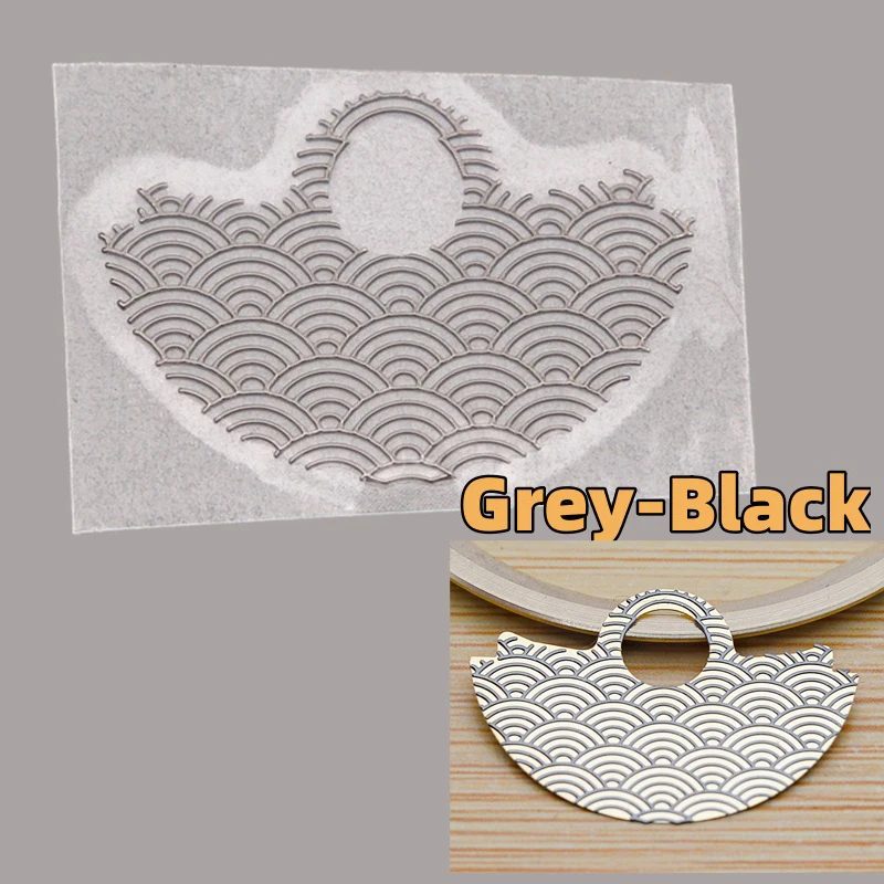 حركة الدوار ملصقات NH35 NH36 مطرقة معدنية ورقة غطاء تتأرجح الوزن الدوار ملصقات Movt ساعة استبدال أجزاء الأداة