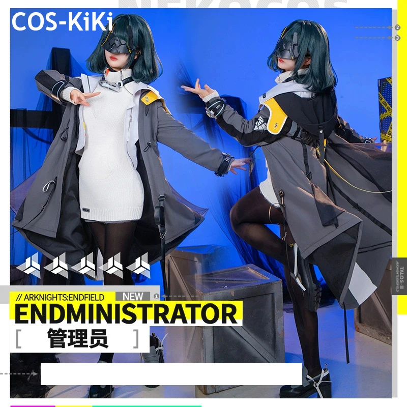 

COS-KiKi Arknights: Endfield Endministrator Game Suit Lovely Cosplay Costume Halloween Party Outfit Role Play Outfit Women