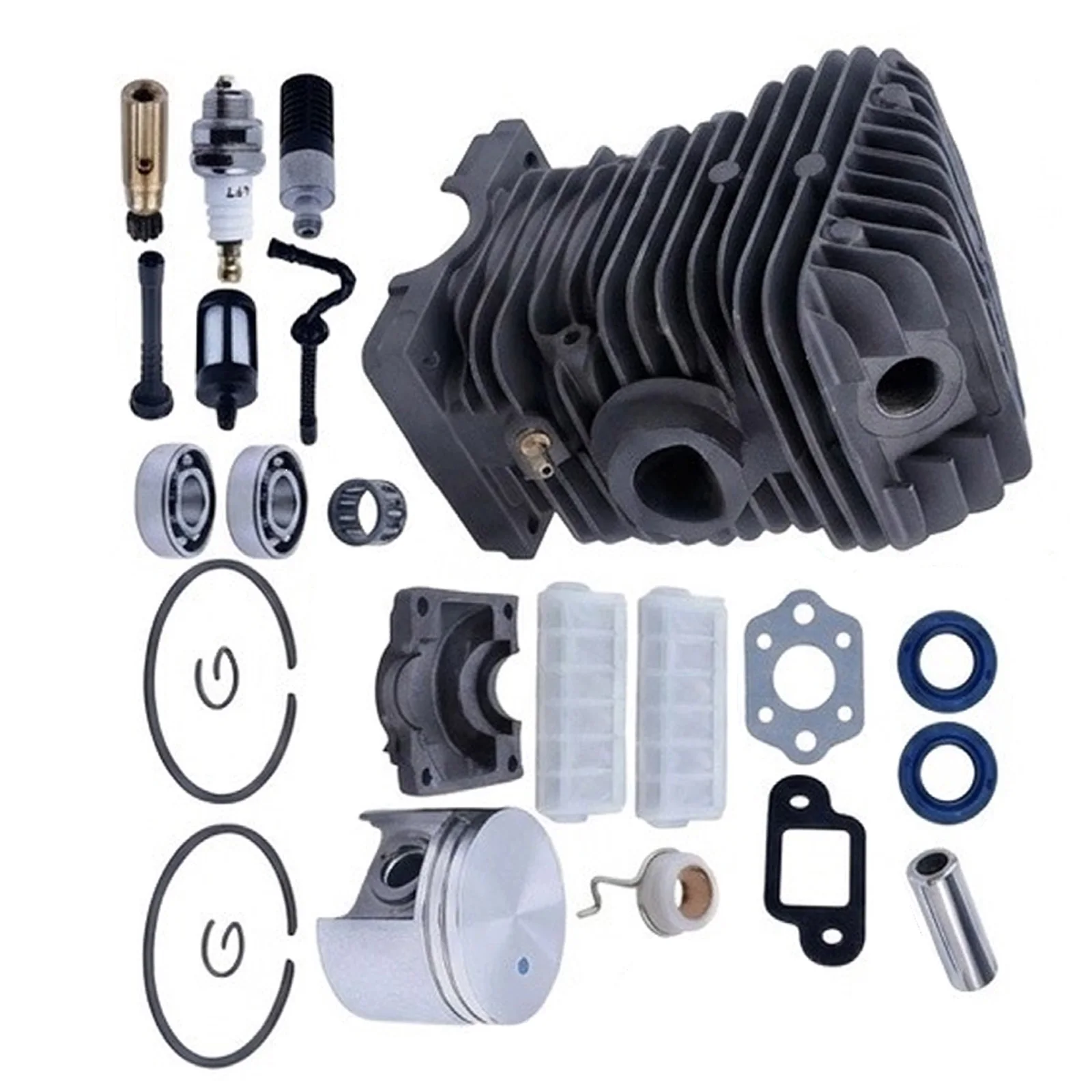 42.5mm 11230201209 Cylinder For Piston for kit For 021, MS210, 023, MS230, 025, And MS250 Chainsaws Garden Power Tool