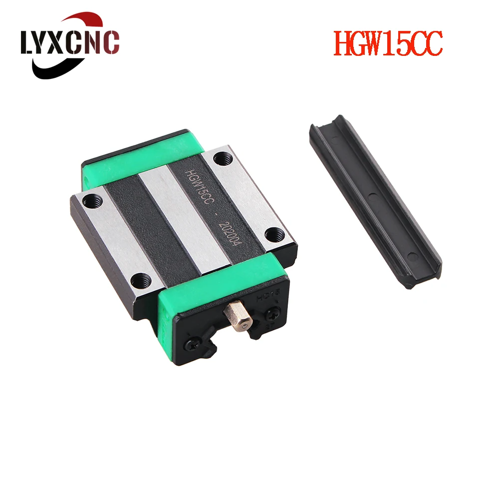 1pc HGH15CA HGW15CC Slider Block HGH15 CA HGW15 CA HGW15 CC Match Use HGR15 Linear Guide 15mm For Linear Rail CNC Diy Parts