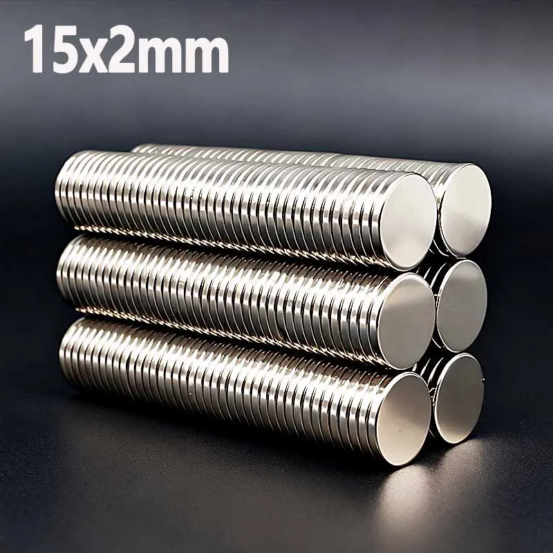 

15x2 мм магнит для офиса, науки, гаража, инструмент, холодильник, ремесло, магниты «сделай сам», тонкая круглая форма, 5-200 шт., аксессуар 15*2 мм