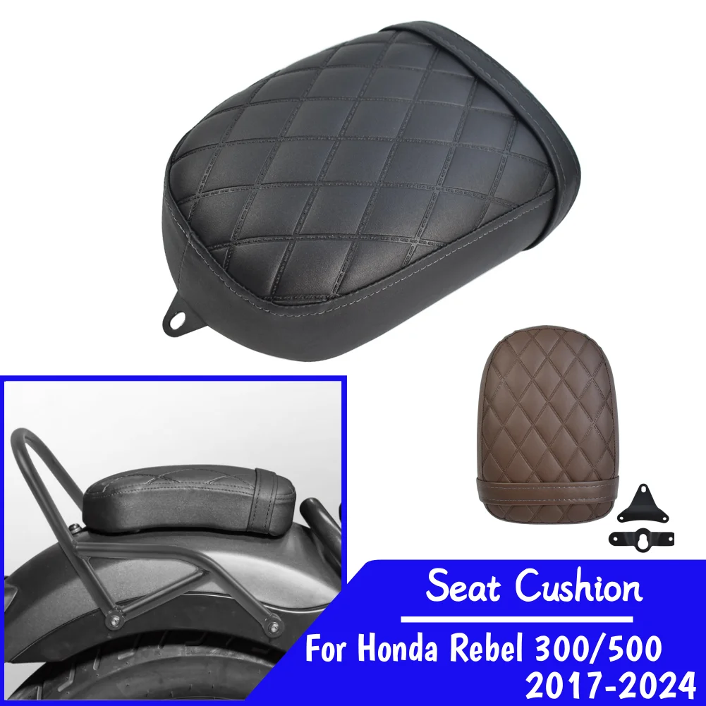 

CMX300 CMX500 Rear Seat Cushion For Honda Rebel CM CMX 300 500 2017-2024 Motorcycle Passenger Seat Pad Cover Motor Accessories