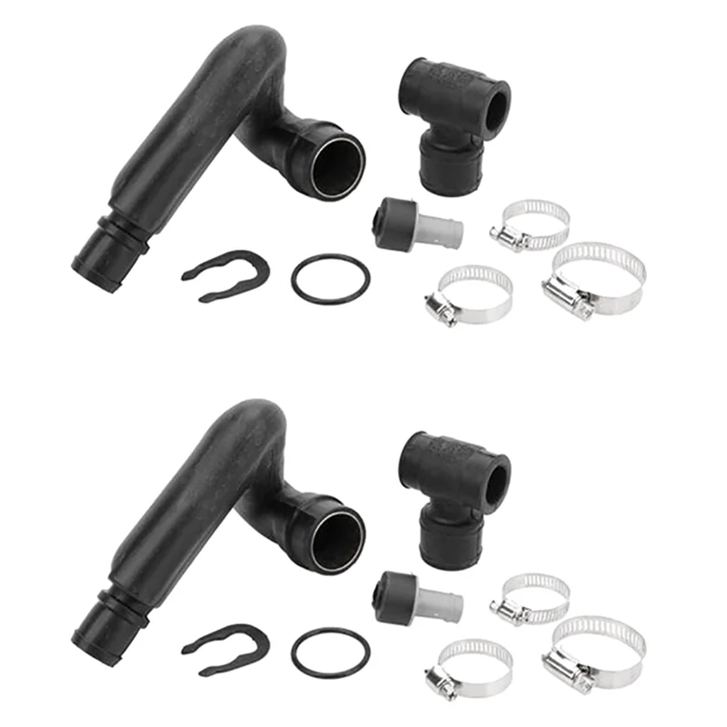 Hot Selling-2X 058103213 06A103247 PCV Crankcase Breather Hose Valve Vent Pipe Kit For A4 B5 8D PASSAT 1.8 058 103 213,2X 0