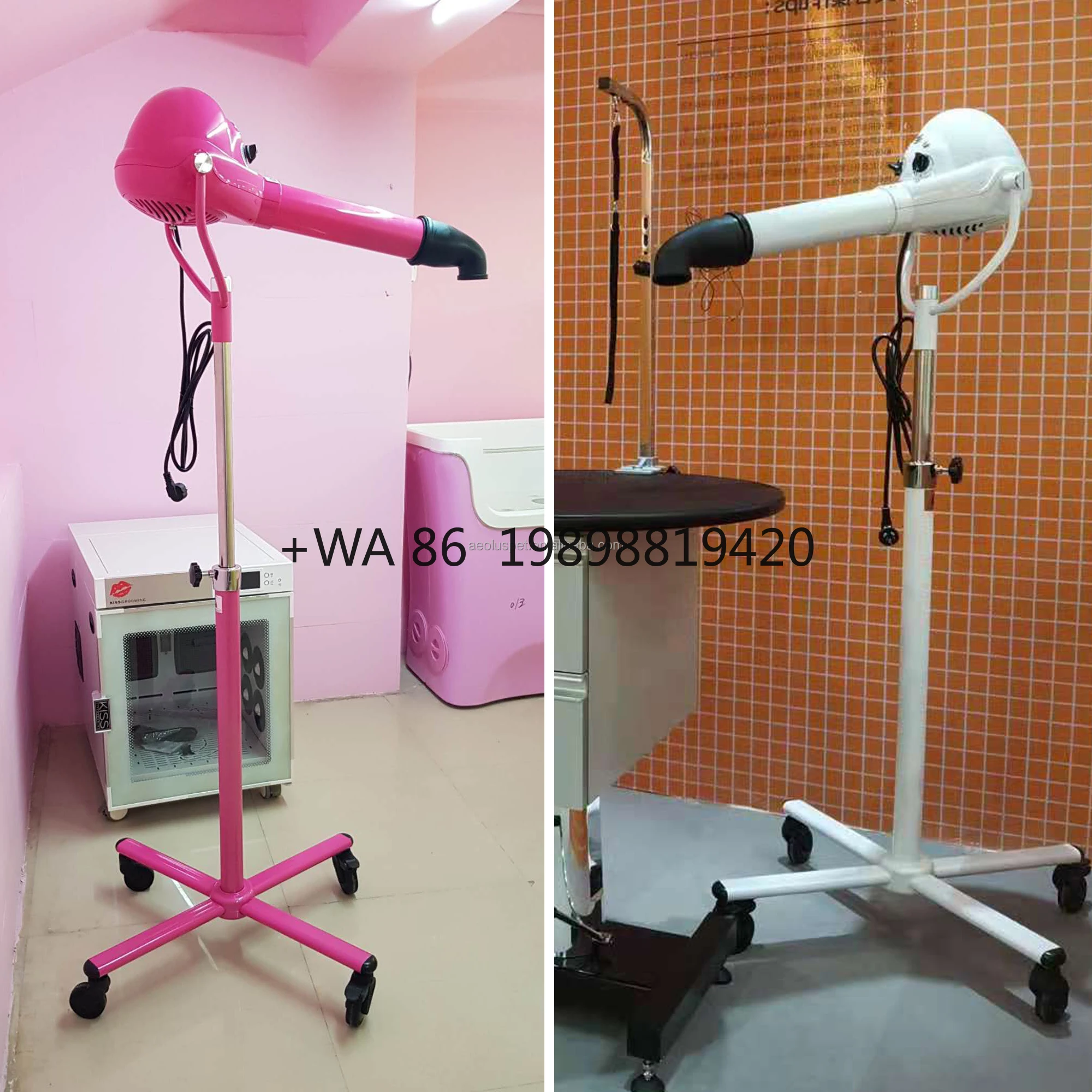 

Professional Pet Product Manufacturing Factory Dog Hair Blower Ionic Stand Dryer Negative Ions Pet Dryer