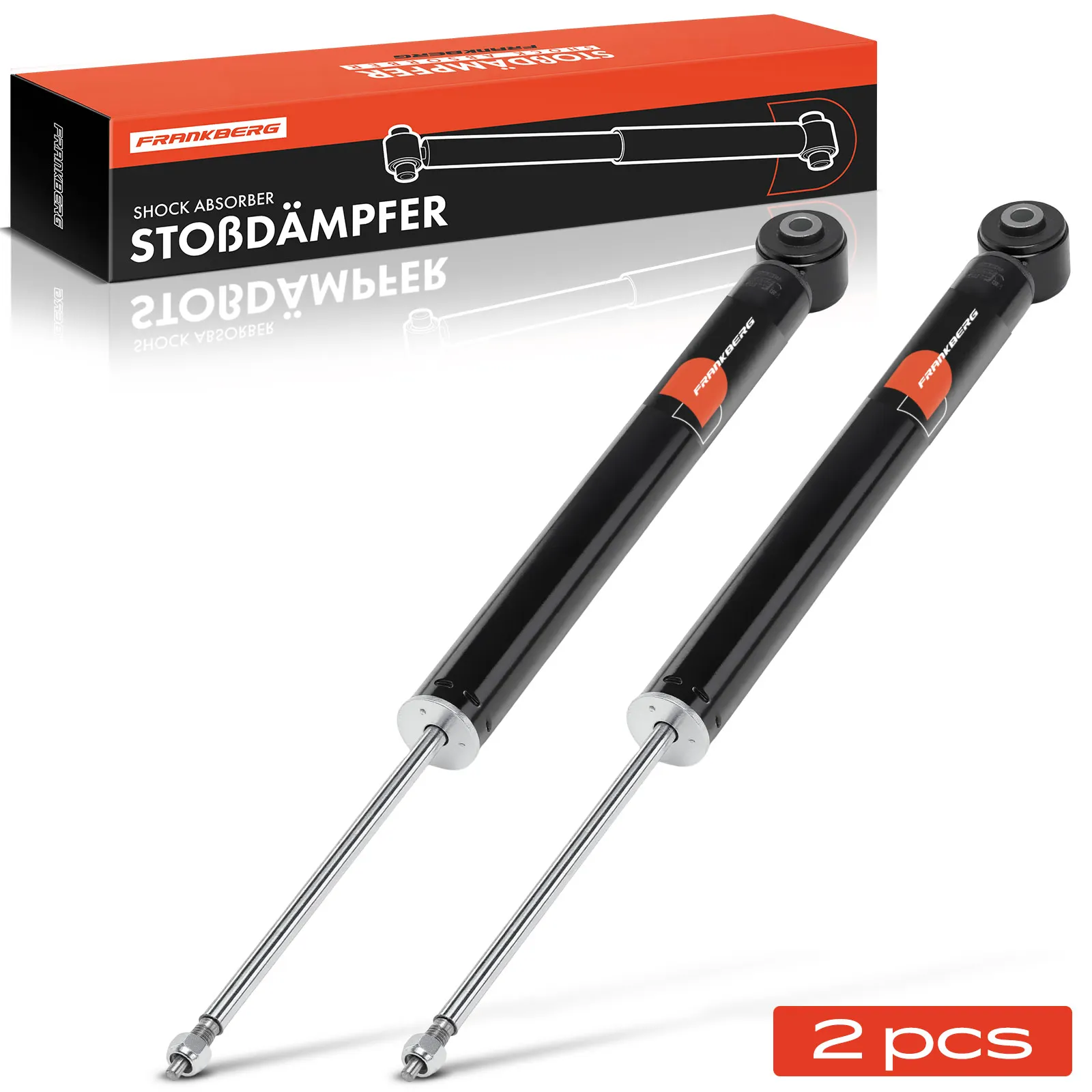 Frankberg 2x schokdemper Schokdemper Gas Achteras Links Rechts voor Alfa Romeo Stelvio 949 5538004