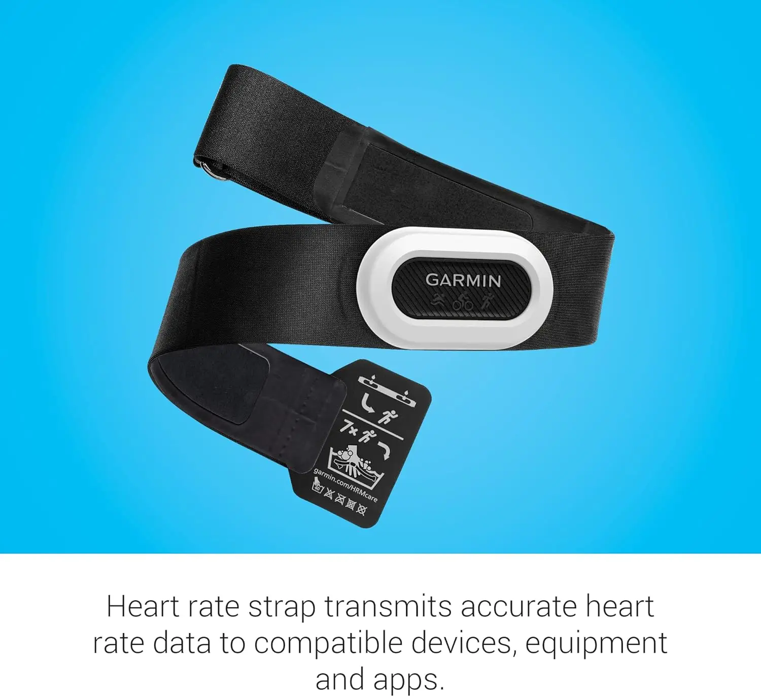 Premium Chest Strap Heart Rate Monitor, Captures Running Dynamics, Transmits via ANT+ and BLE - 010-13118-0