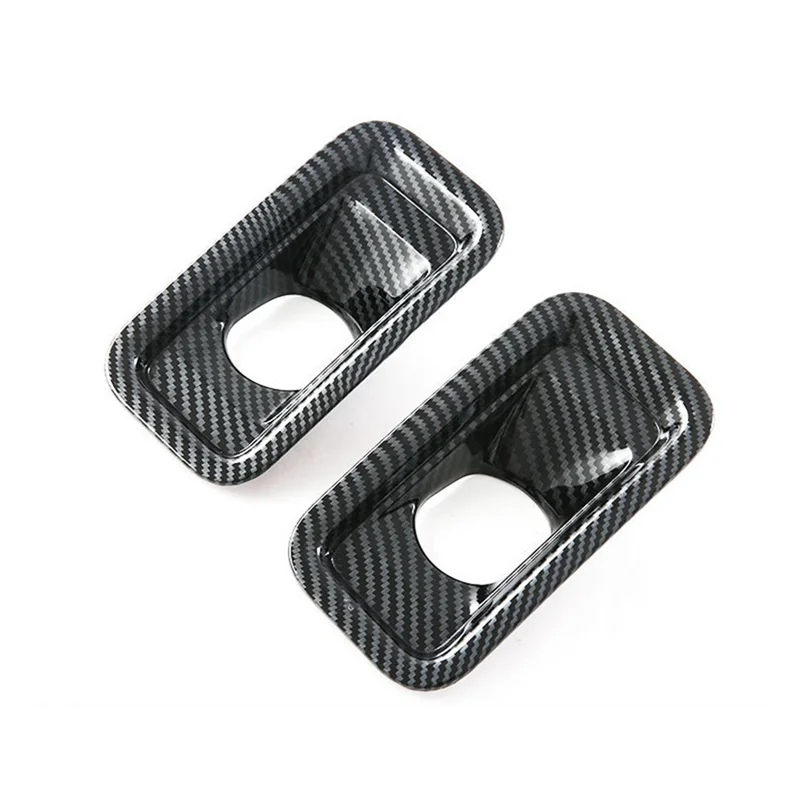

A03Z-Front Fog Lamp Light Cover Trim For Toyota Land Cruiser Prado 250 J250 LC250 2024 Accessories Carbon Fiber