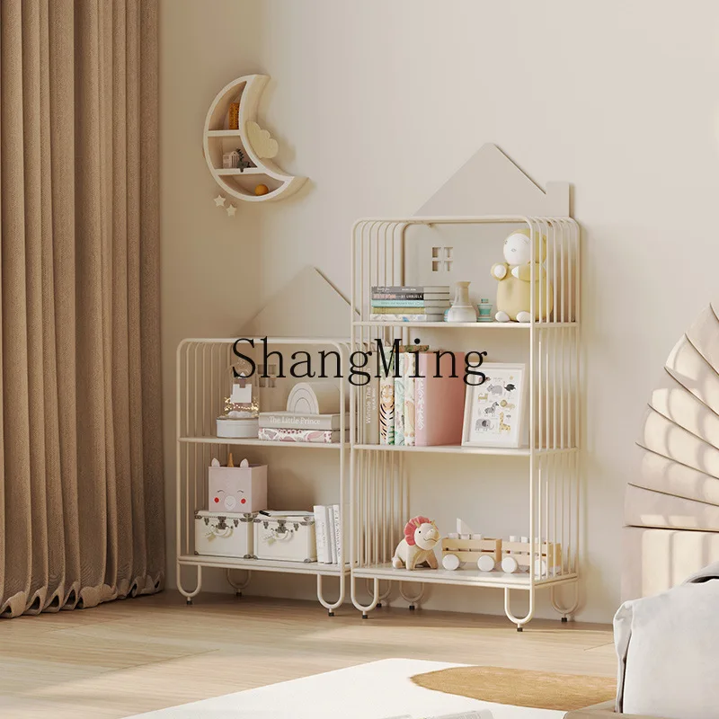 

FG floor-to-ceiling bedroom against the wall Cream wind storage rack Room multi-layer sundries storage rack