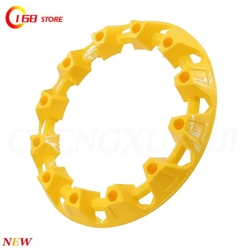 

10-inch ATV Wheel Trim Hub Protection Decor Rim Cap Universal Vehicle All Terrain Wheel Plastic Cover Fit To 10 Inch Wheels