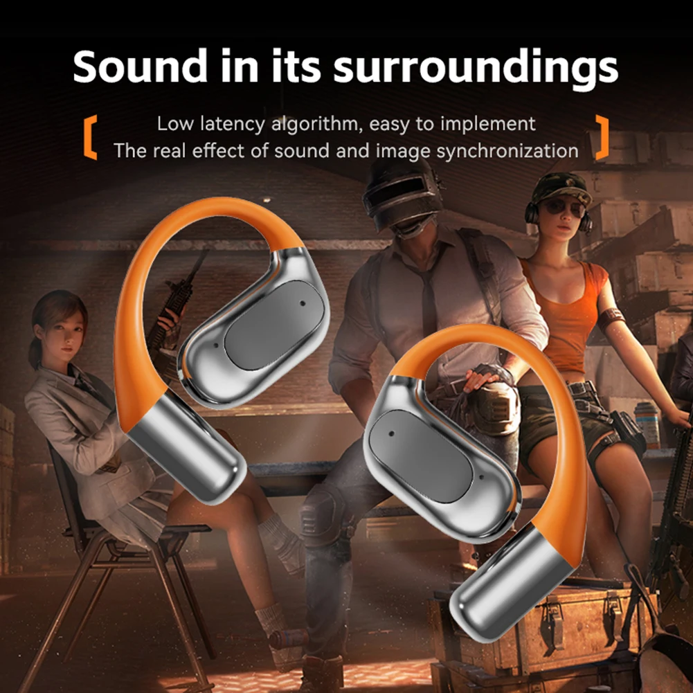 M113 AI Translator Earbuds Wireless Bluetooth Real Time Language Translation Earhook Headset 144 Languages Translators Headphone