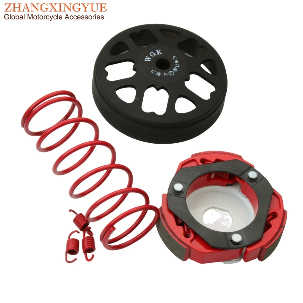 Racing Clutch Kit & Bell & Torsion Spring For SYM 125 Fiddle 2 GTS Joymax Jet 4 Orbit 1 RS DD Symphony S Symply 1 125cc 150cc