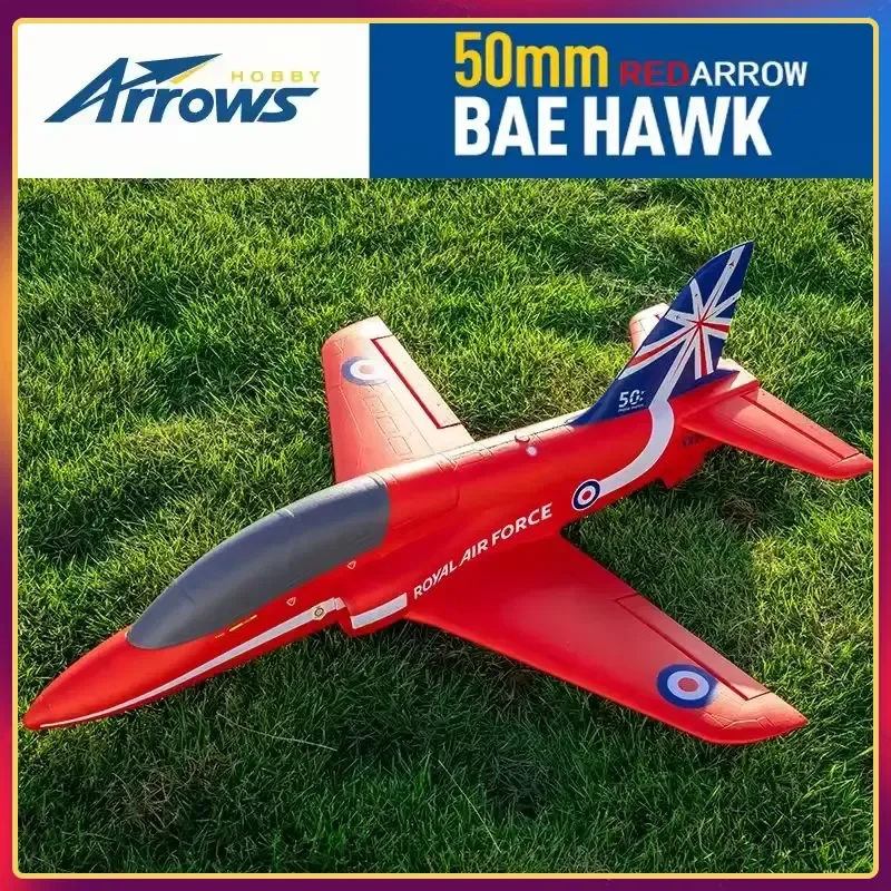متوفر في السهام 50 مللي متر قناة السهم الأحمر مثل نموذج حقيقي على مستوى الدخول رمي اليد المقاتلة الثابتة الجناح تجميعها طائرات التحكم عن بعد #3