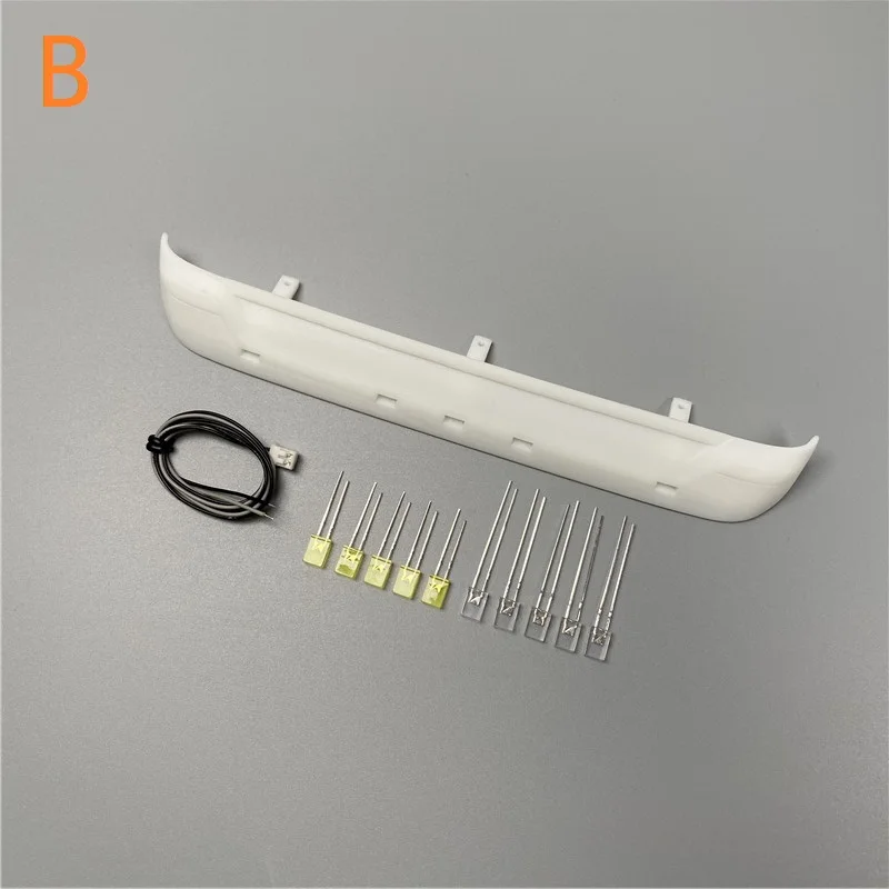 R620 R470 S730 1:14 Scale RC Toy Truck Sun Visor Roof Decoration Lighting For Tamiya 1/14  RC Tractor Truck Parts Accessories