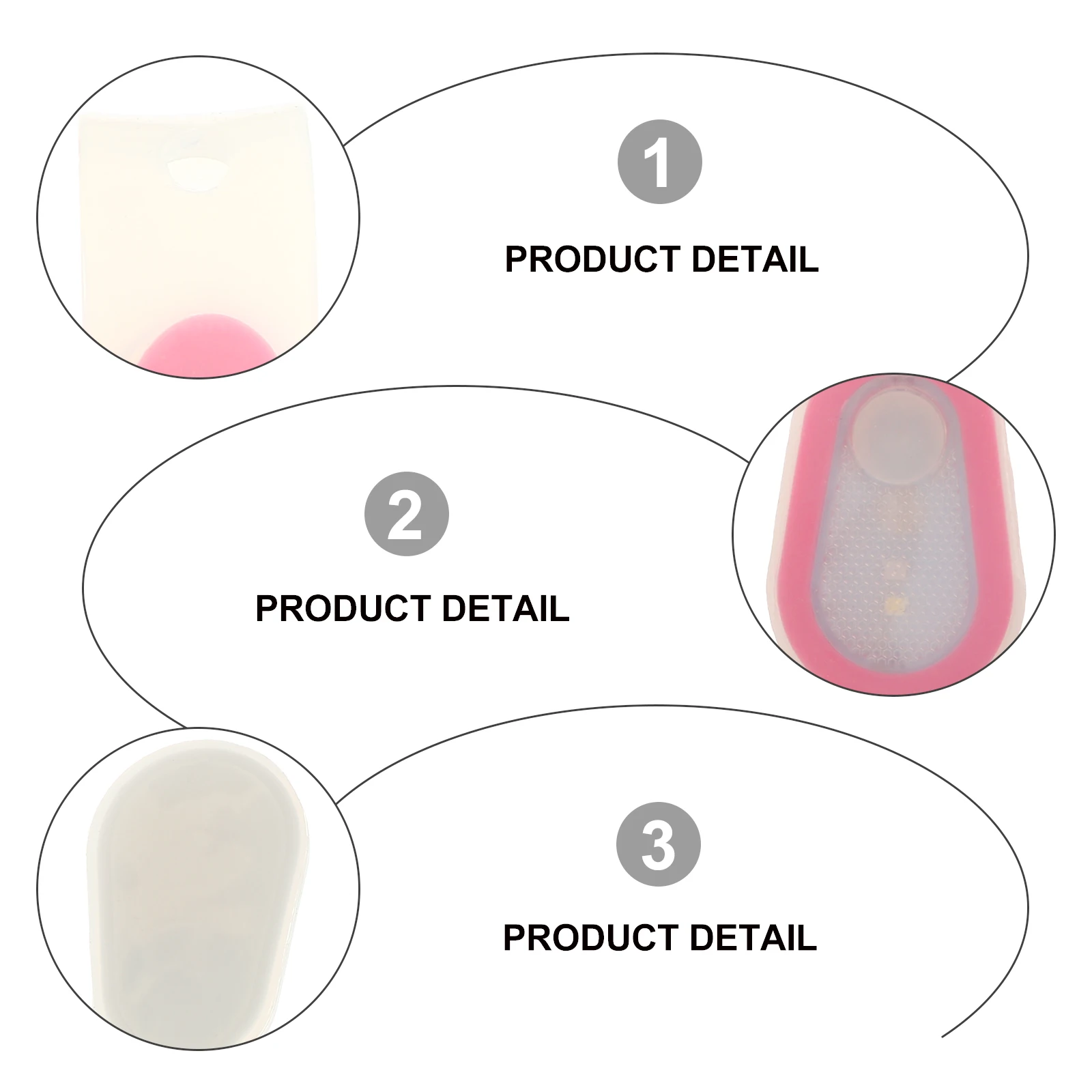 

2 Pcs Running Lights Backpack Travel Backpacks LED Silica Gel Outdoor Night Safety