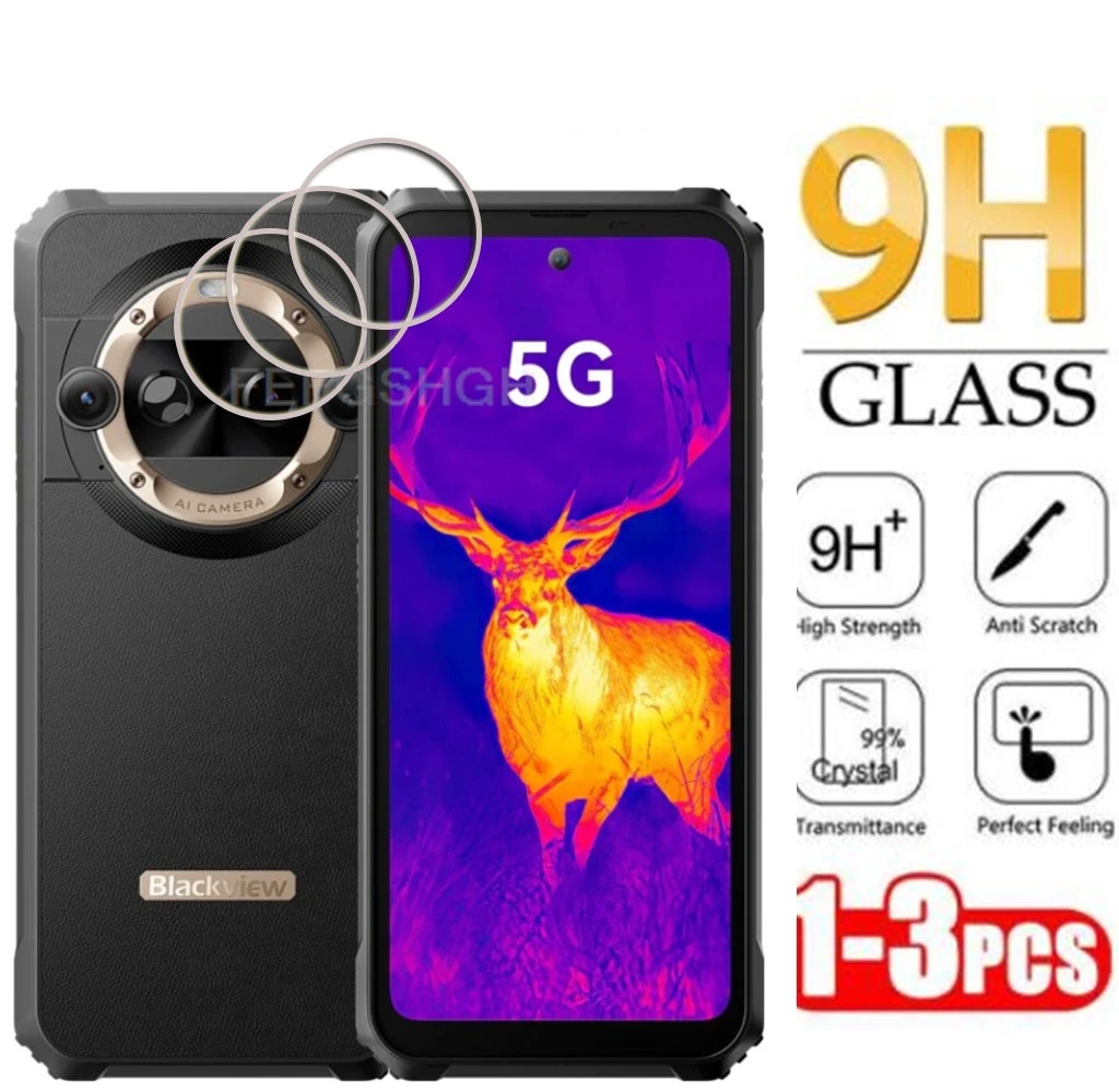 

3D 9H HD Camera Lens Film For Blackview BL9000 Pro 6.78" BlackviewBL9000 BL9000 Pro Tempered Glass Back Protector Cover