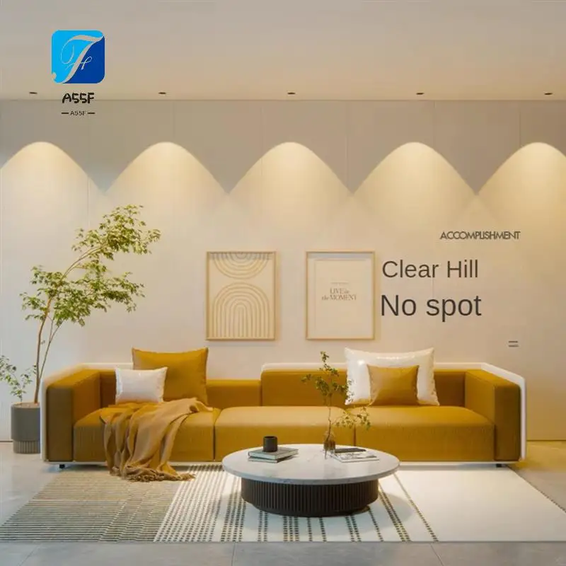 

A55F-1 Set Anti-Glare LED Spotlight 7W Aluminum Dining Room Shop Office Bedroom Lighting LED COB Spotlight 4000K