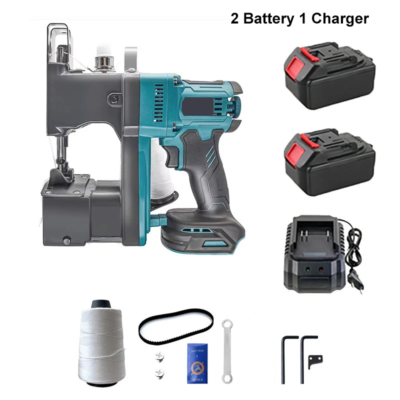 

Бесщеточная высокоскоростная промышленная швейная машина, беспроводная уличная автоматическая секантная мешочек, мешок для инструментов, доводчик с аккумулятором