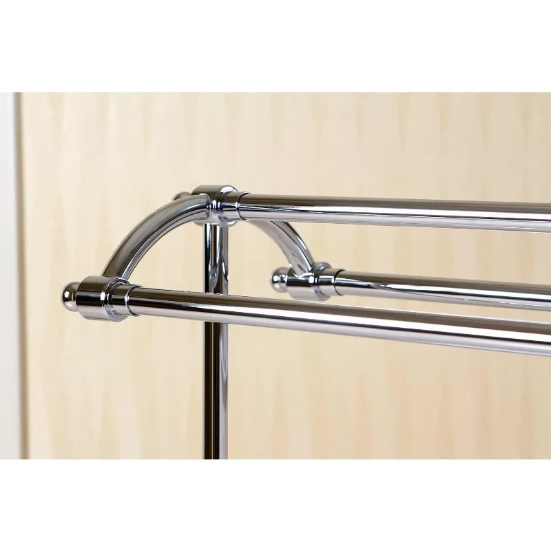 SCC2291 Pedestal Towel-Rack, Polished Chrome